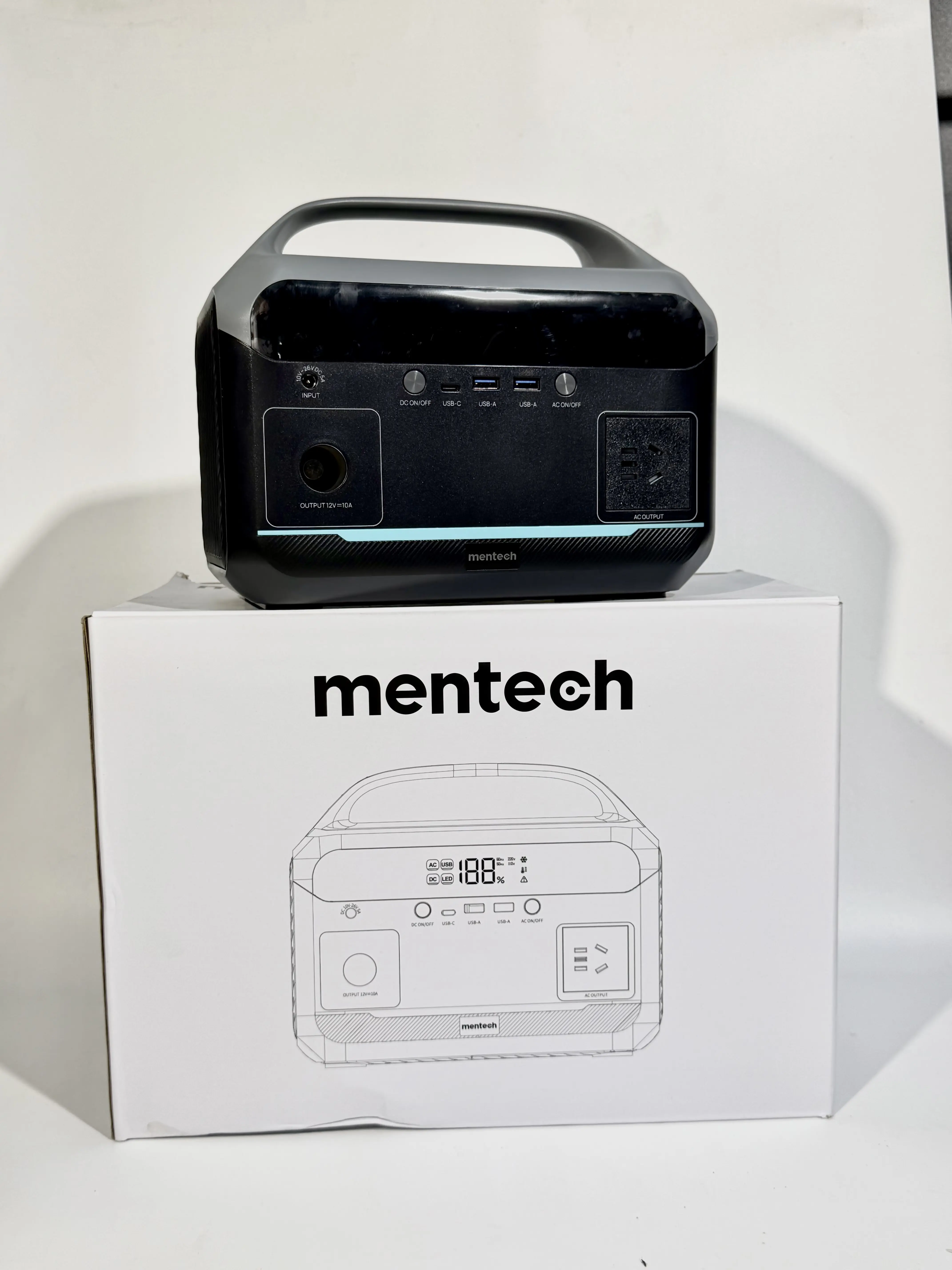 mentech STATION D'ÉNERGIE PORTABLE