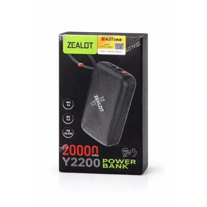 Power Bank ZEALOT Y2200